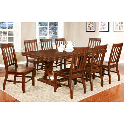 78" Monte | Solid Wood Expandable Dining Table, 8 Seater, IDF-3437T