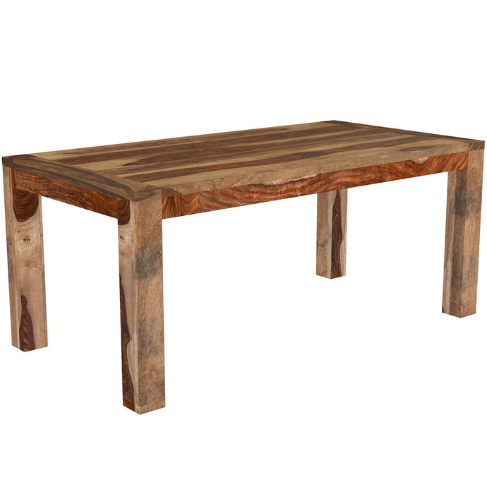 Krish | Modern Wood Dining Table, Solid, 6 Seater, 201-381DSH