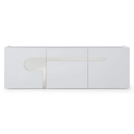 Tabselect Modern White Buffet