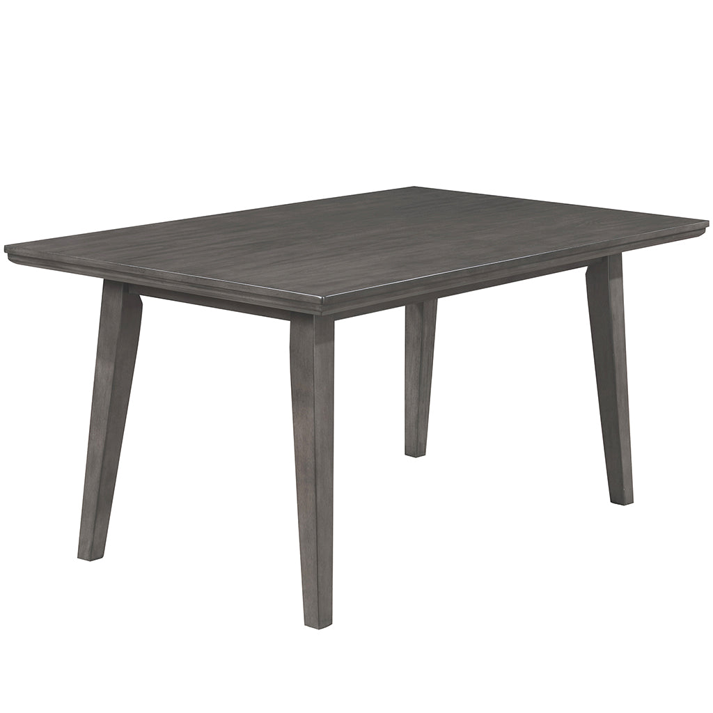 Ashland | Gray Rectangle Dining Table, Rubberwood, 6 Seater, 201-311GY