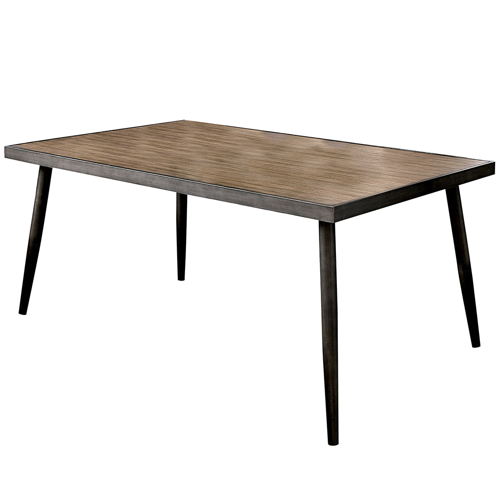 64" Jaylynn | Mid Century Wood Dining Table, 6 Seater, IDF-3360T