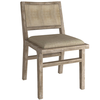 Clive | Warm Looking Wooden Dining Chairs, Set of 2, Beige, 202-617BG