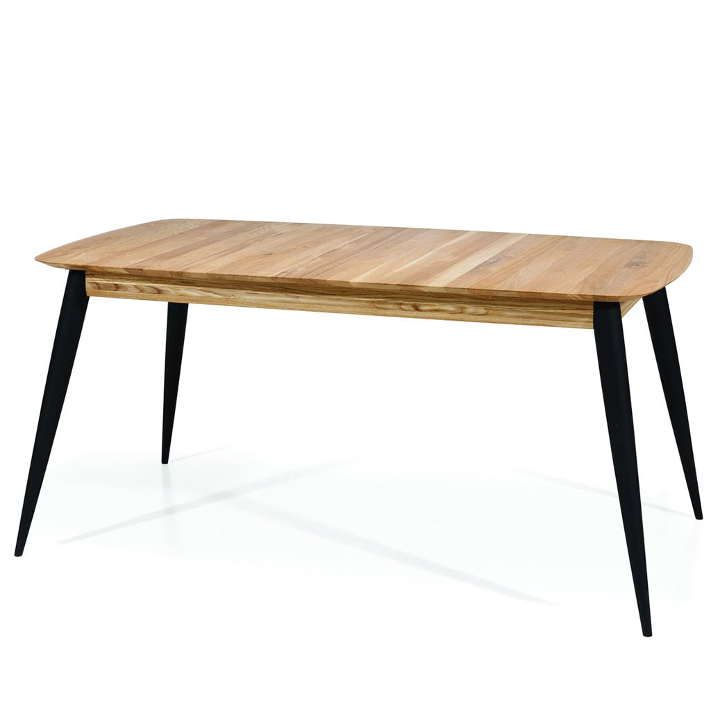 Ula | Extendable Oval Dining Table For 10, Oak Wood, Solid, DT0045 Brand: Maxima House, Size: 70.9 (86.6-102.4)inW x  35.4inD x  29.5inH, Weight: 133lb, Shape: Oval, Material: Oak Wood, Seating Capacity: Seats 8-10 people, Color: Light Wood Color