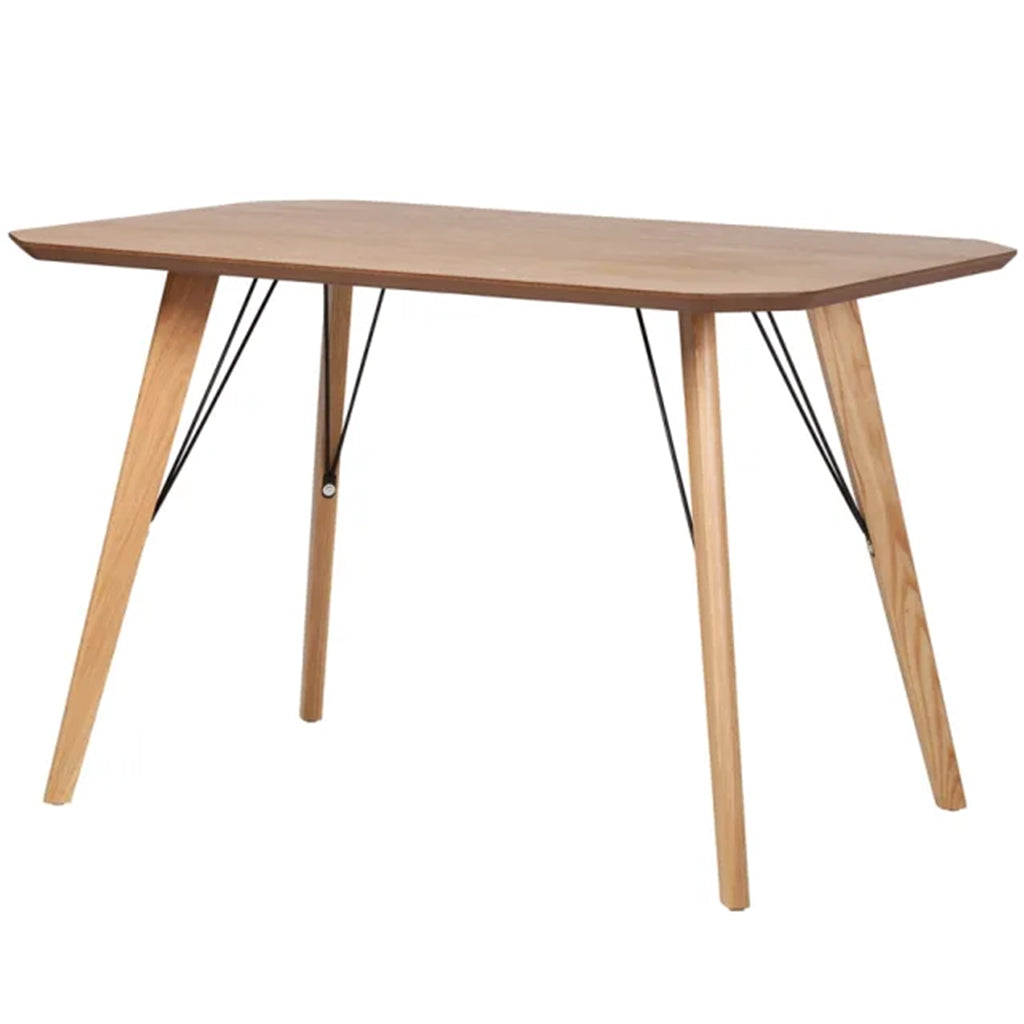 Theo | Small Wooden Dining Room Table, Oak Wood, 4 Seater, KHA-GT335CS