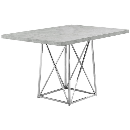 48" x 36" Modern Light Wood Dining Table, 4 Seater, 332583