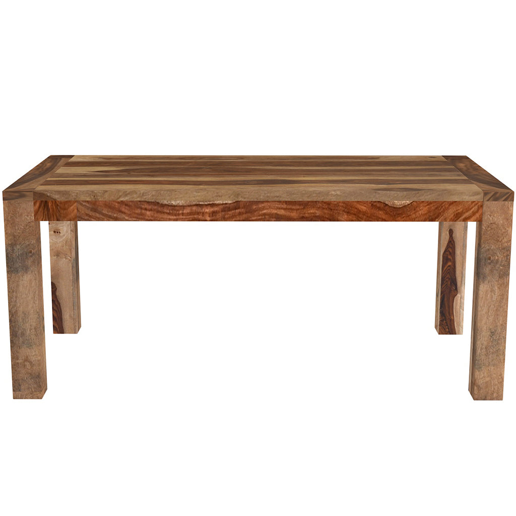 Krish | Modern Wood Dining Table, Solid, 6 Seater, 201-381DSH