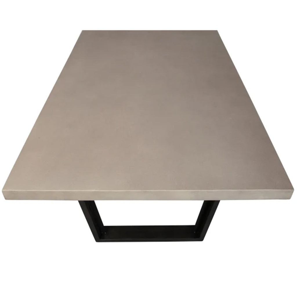 Lucian | Modern Concrete Dining Table, Metal Legs, 6 Seater, VLB-NY200-DT01