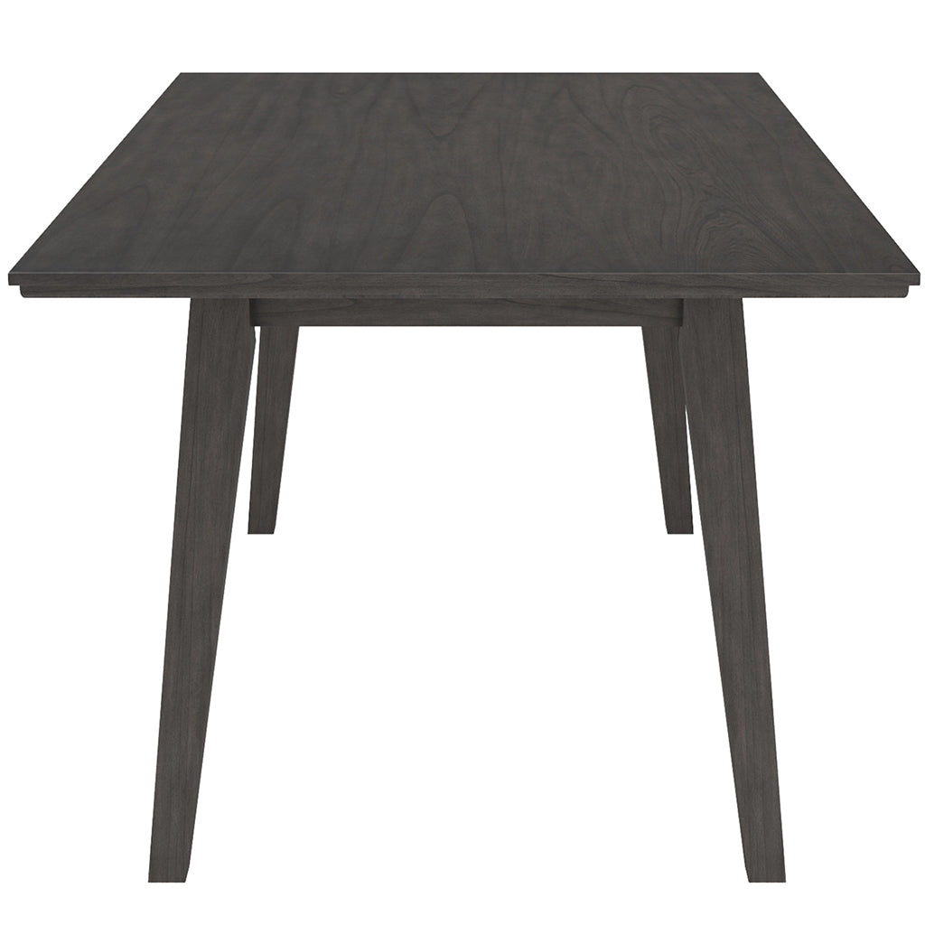 Ashland | Gray Rectangle Dining Table, Rubberwood, 6 Seater, 201-311GY