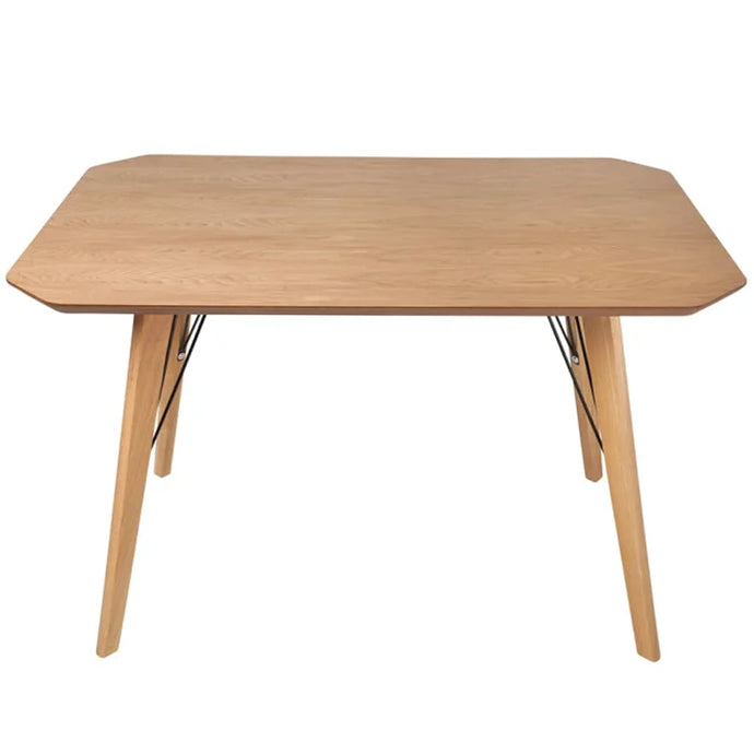 Theo | Small Wooden Dining Room Table, Oak Wood, 4 Seater, KHA-GT335CS