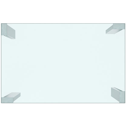 Frankfurt | Modern Stainless Steel Dining Table With Glass Top, 201-165