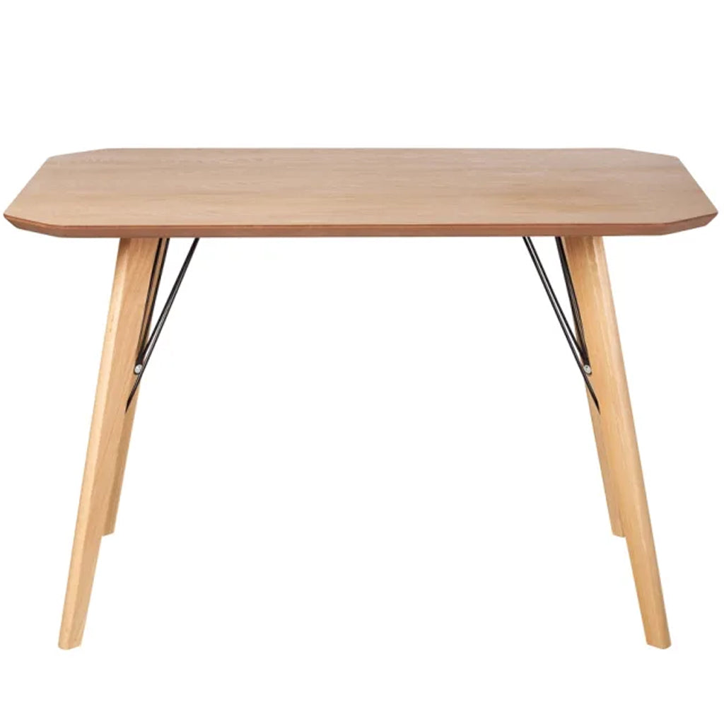 Theo | Small Wooden Dining Room Table, Oak Wood, 4 Seater, KHA-GT335CS