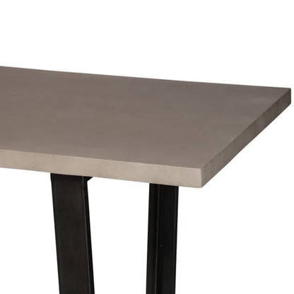 Lucian | Modern Concrete Dining Table, Metal Legs, 6 Seater, VLB-NY200-DT01