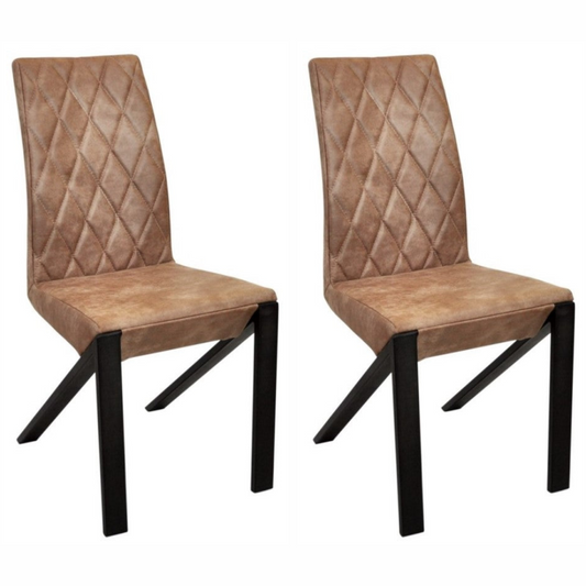 Maxima House Irvin Dining Chairs, Set of 2