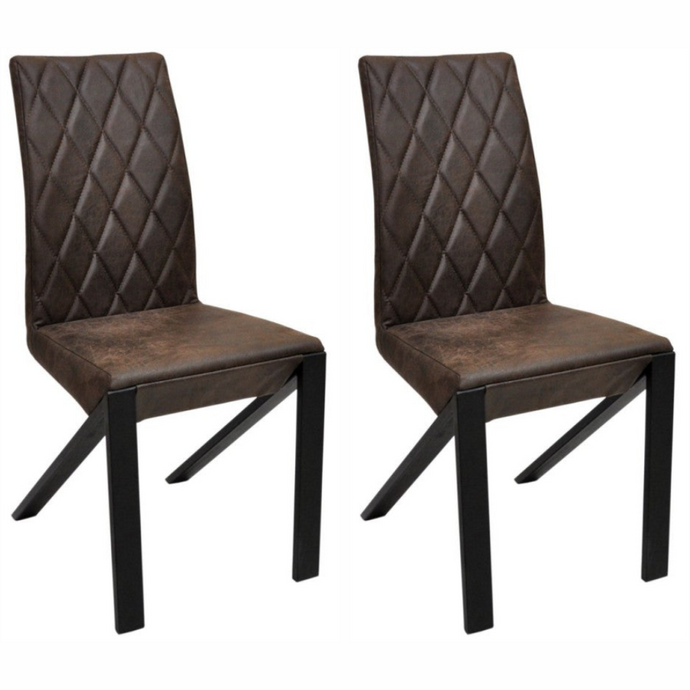 Maxima House Irvin Dining Chairs, Set of 2