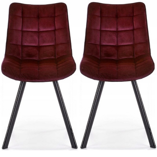 Maxima House Amelia Dining Chairs, Set of 2